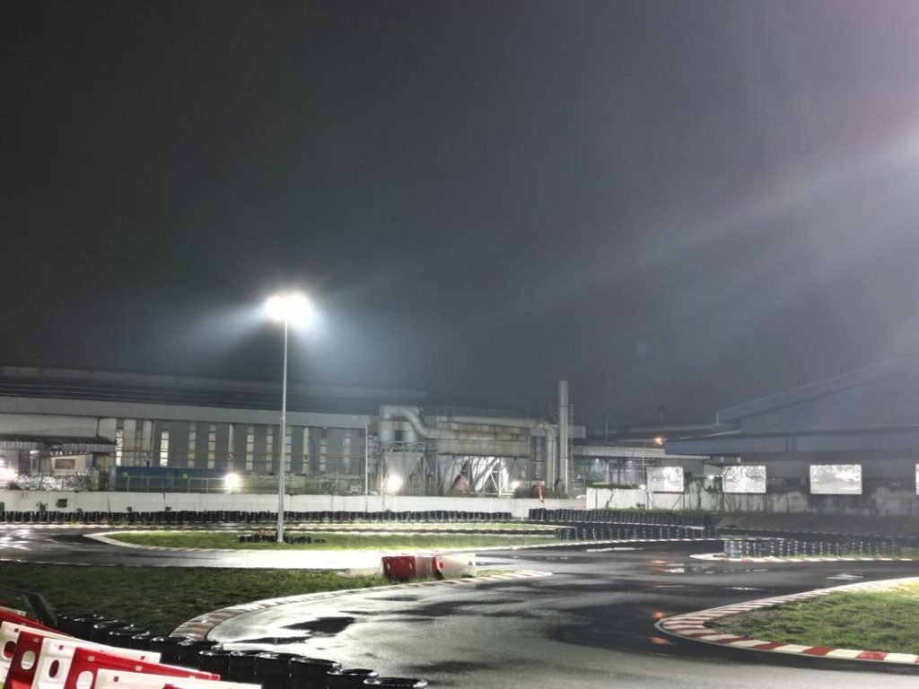 Floodlighting for a kart & motorcycle racing track – photo 1