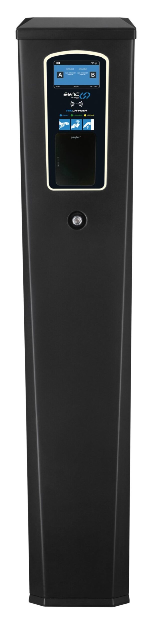EVPCFSM211NBGRP Floor Mounted 4G MID Meter & Payment Terminal - Three Phase